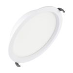 Ledvance LED Downlight Comfort Opal Aluminium Hvid 42W 5000lm 180D - 930-940 CCT | 265mm - Udsnit 250mm - IP44 - Bedste Farvegengivelse - Zigbee Dæmpbar 