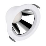 Ledvance LED Downlight Comfort Aluminium Hvid 13W 1430lm 55D - 930-940 CCT | 116mm - Udsnit 100mm - IP44 - Bedste Farvegengivelse - UGR<19 - Zigbee Dæmpbar 