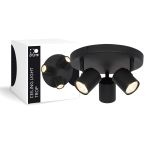 D'Lite Loftlampe Trop Sandet Sort | Egnet Til 3x GU10