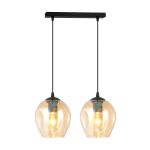 Emibig Pendel Lampe Istar Stål Sort | Egnet til 2x E27 - Max 10W