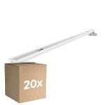 Fordelspakke 20x Noxion Lysrender Click V2 LED T8 | Egnet til 2x 120cm LED Lysrør