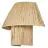 Ledvance Decor Vægbelysning Bambus Brun | Egnet til 1x E27