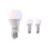 Fordelspakke 3x Calex Smart Tuya Wifi E27 Pære 8.5W 806lm - 822-840 Justerbar Hvid | RGBW - dæmpbar - erstatter 60W