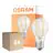 Fordelspakke 6x Osram LED Superstar E27 Pære Filament Klar 7.5W 1055lm - 940 Kold Hvid | Bedste Farvegengivelse - Dæmpbar - Erstatter 75W