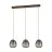 Eglo Pendel Lampe Espinal Stål Bronze | IP20 - Egnet til 3x E27 