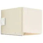 Brilliant Iseo Vægbelysning Plast  Beige 4W 300lm - 830 Varm Hvid | IP44 - Udendørs - Bevægelses- og Lyssensor - USB Genopladelig