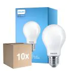 Fordelspakke 10x Philips Corepro LED Pære E27 Pære matt 8.5W 1055lm - 827 ekstra varm hvid | erstatter 75W